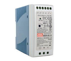 Fonte Chaveada MDR-40 Mean Well Trilho DIN