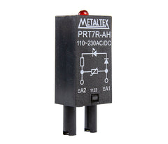 Módulo de Protección Varistor con LED para Zócalos PRT