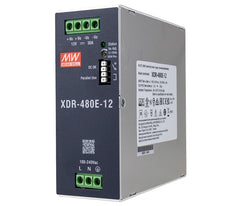 Fonte Chaveada XDR-480 Mean Well Trilho DIN