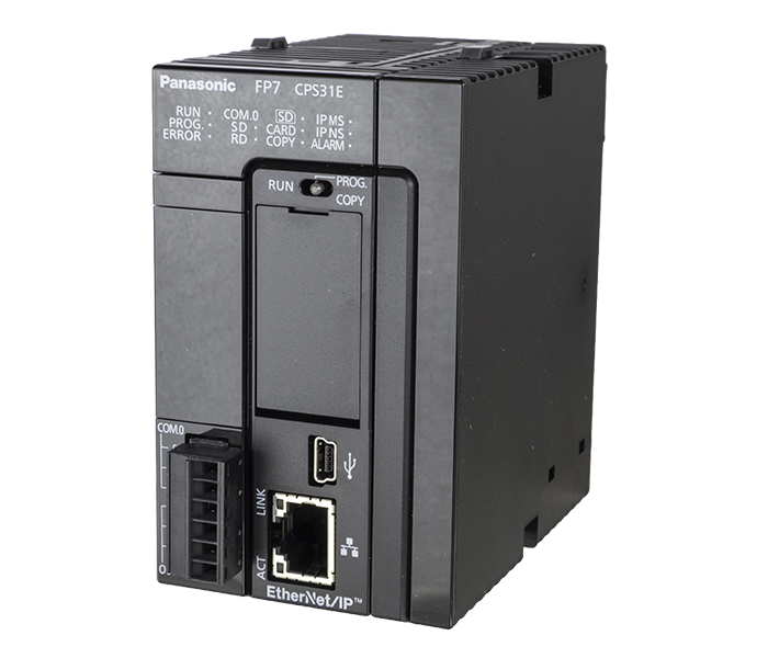 CPU Panasonic FP7 120K Passos com Ethernet - Slot para SD