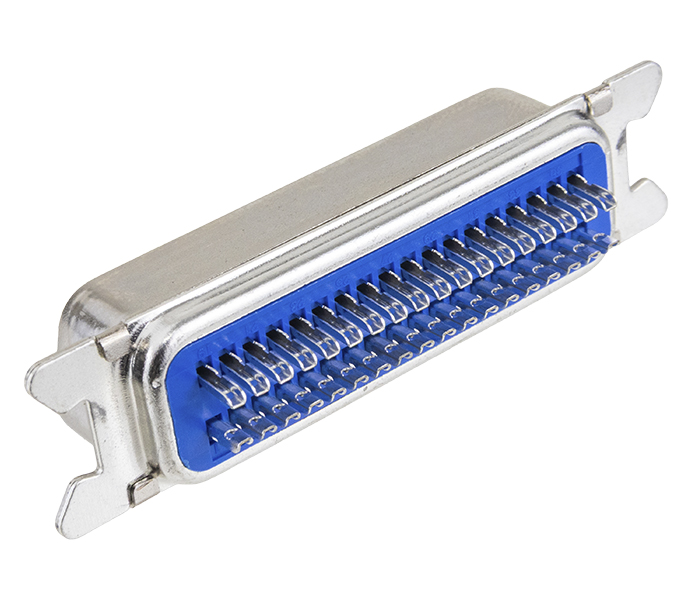 Conectores Centronics - 36 Vias - Macho - Solda Fio