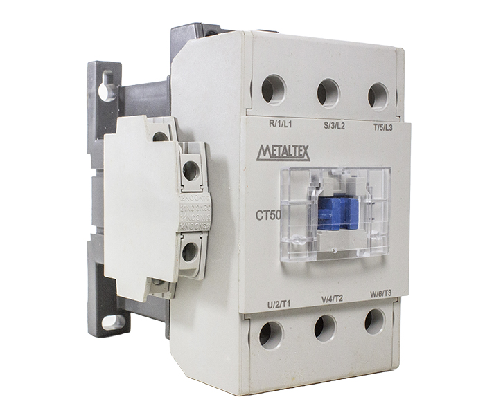 Contator Tripolar 55A/AC3 - 220VCA - 2NA+2NF