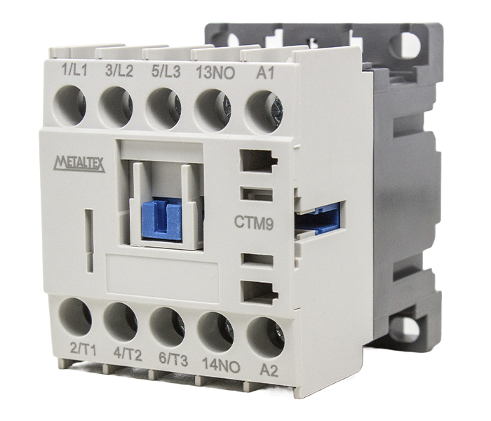 Mini Contator 9A/AC3 - 220VCA - 1NF - Montagem em CI