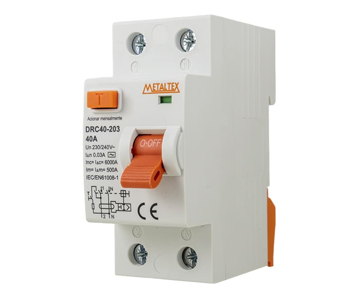 Interruptor Diferencial Bipolar - 30mA 40A