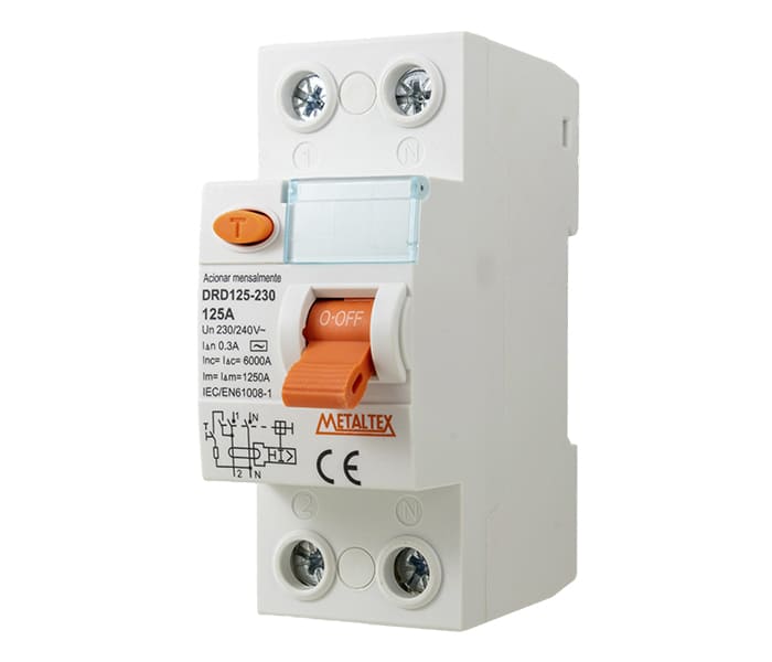 Interruptor Diferencial Bipolar - 300mA 125A