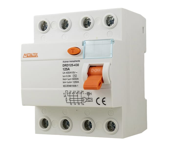 Interruptor Diferencial Tetrapolar - 300mA 125A