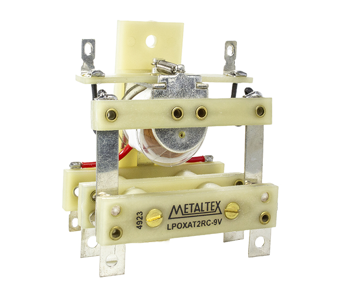 Relé Eletromecânico para Alta Tensão 2 REV - Bobina de 9VCC