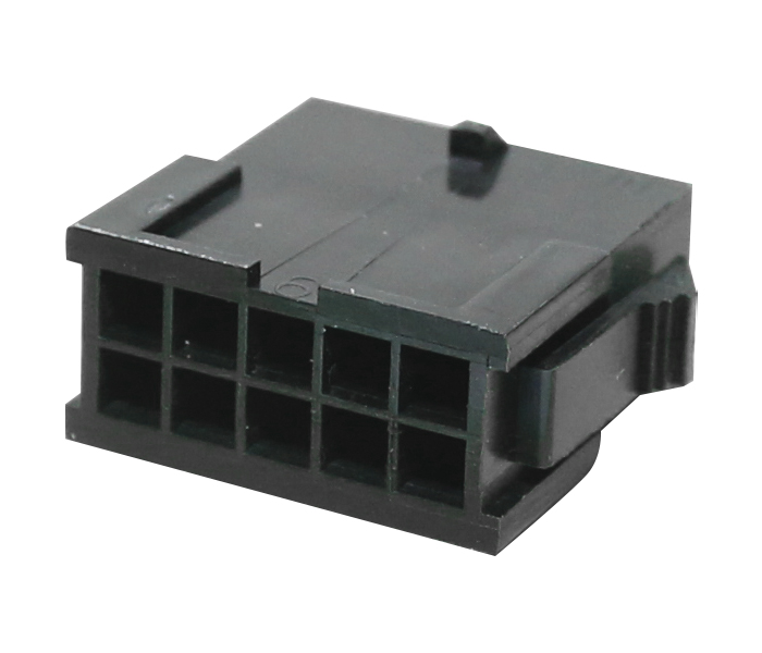 Conector Modular Subminiatura - Plugue - Macho - 12 Vias - Passo 3,00mm 