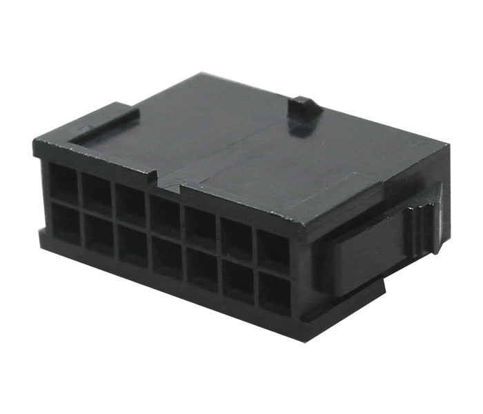 Conector Modular Subminiatura - Plugue - Macho - 14 Vias - Passo 3,00mm 