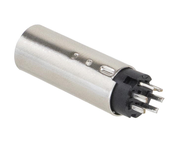 Conector Mini-DIN para Injeção - Macho - 6 Vias