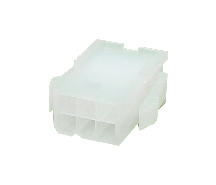 Conector Modular Miniatura - Plugue - Macho - 6 Vias - Passo 4,20mm 