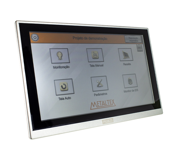 IHM MPT4 15" RS232/485/422 - Colorido Touch Screen - USB-B - Conexão Remota LAN - Ethernet - IP65 - 24VCC