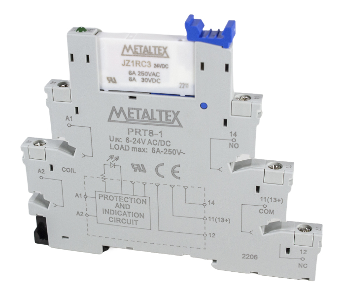 Interface a Relé Conexão Parafuso 1 REV - 24V