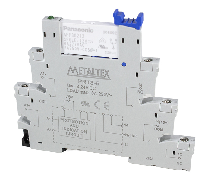 Interface a Relé Conexão Parafuso 1 REV - 12VCC