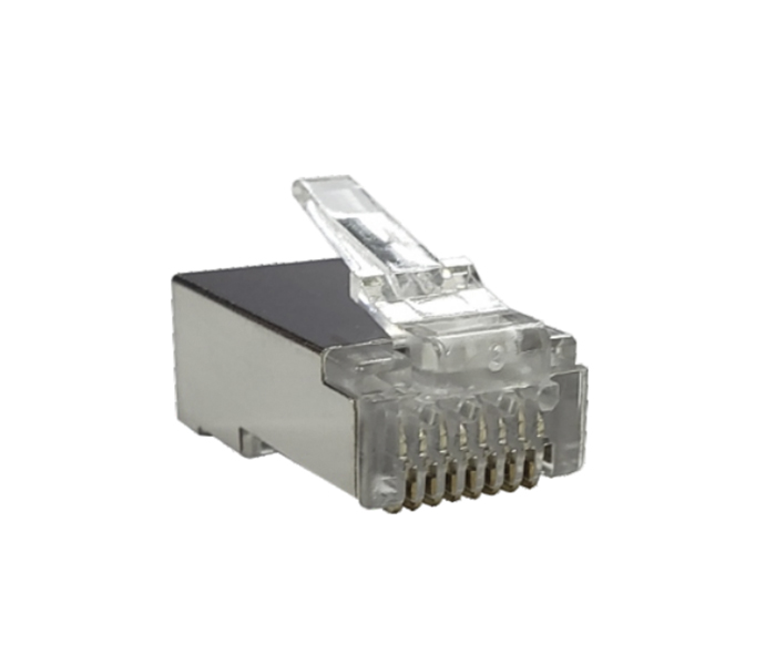 Conector Modular Plug RJ45 CAT.6 - Blindado