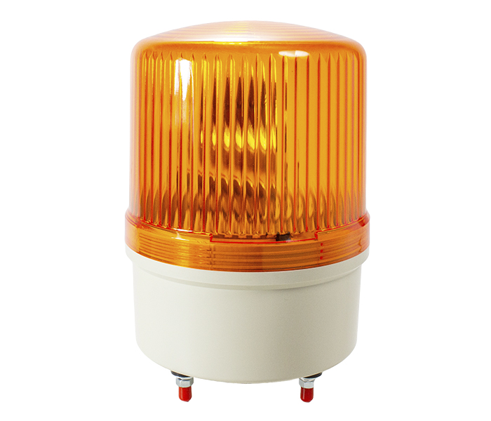 Sinalizador de Emergência Rotativo 120mm - 24VCA/VCC - Laranja
