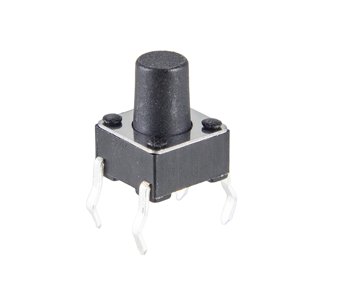 Chave Táctil 6x6mm - Altura Total 7,7mm - Força de Acionamento 160g