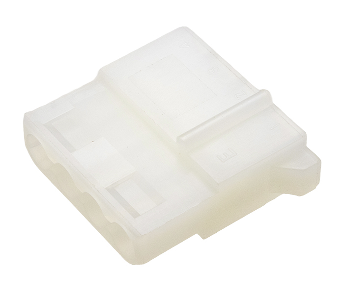 Conector de Potência Disk-Drive - Fêmea - 4 Vias - Passo 5,08mm