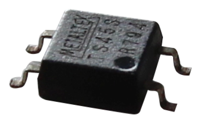 Relé Óptico MOS Acoplador Saída 1NA - Isolação 1500VCA - Tensão de Pico 60VCA/VCC - Capacidade de 0.1A - Montagem SMD