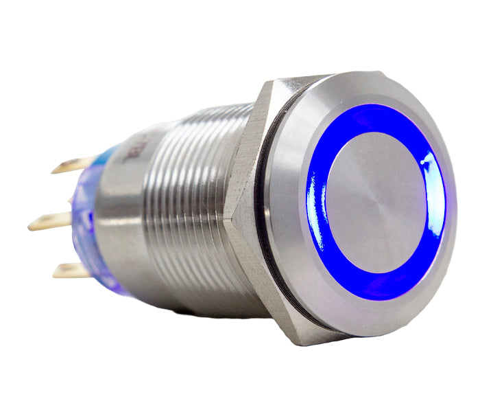 Vandal-proof Push Button Switch Illuminated
