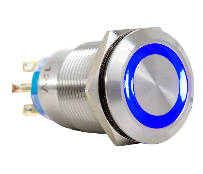 Vandal-proof Push Button Switch Illuminated