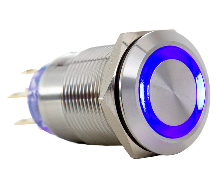 Vandal-proof Push Button Switch Illuminated