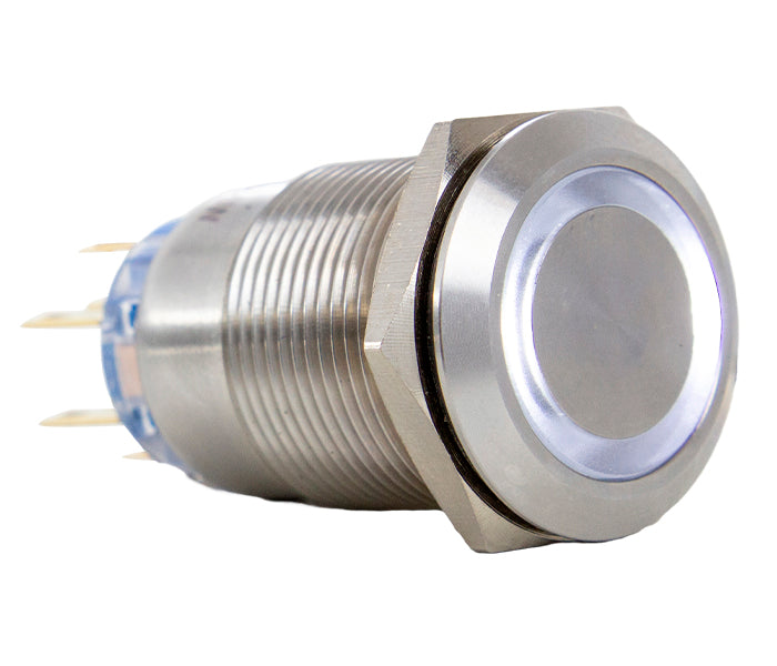 Vandal-proof Push Button Switch Illuminated