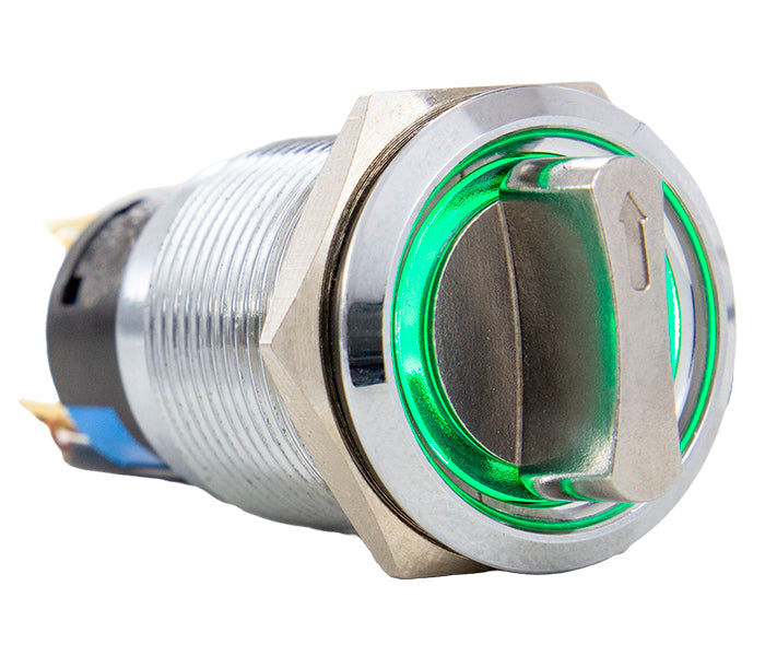 19mm Illuminated Anti-Vandal AV Selector Switch