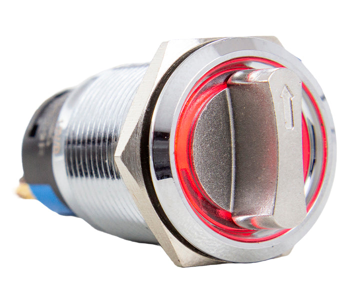 19mm Illuminated Anti-Vandal AV Selector Switch