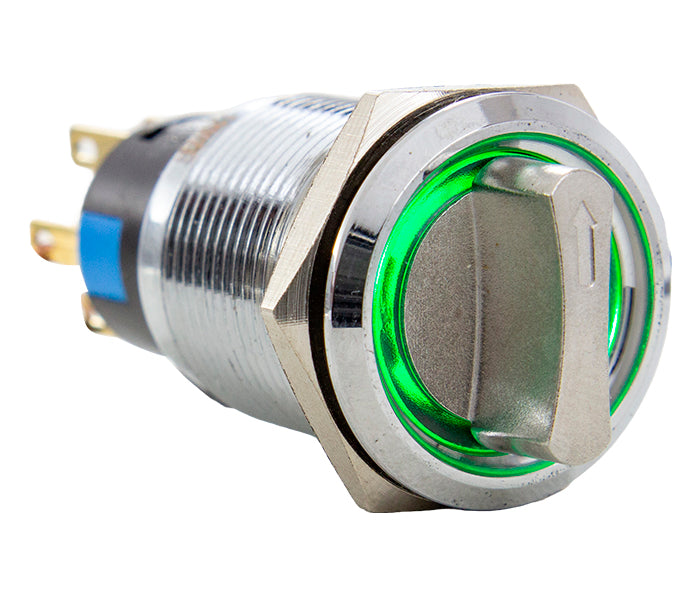 19mm Illuminated Anti-Vandal AV Selector Switch