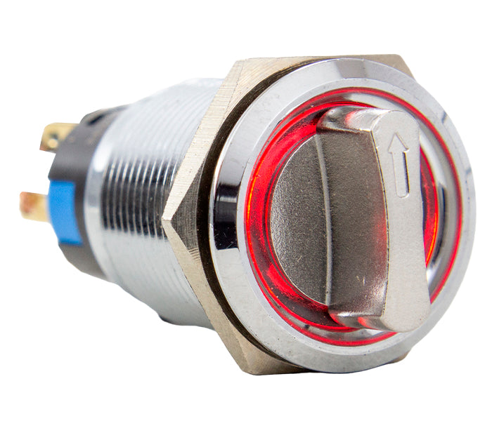 19mm Illuminated Anti-Vandal AV Selector Switch