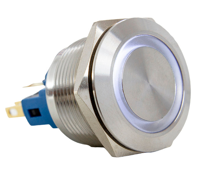 Vandal-proof Push Button Switch Illuminated