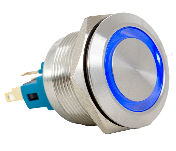 Vandal-proof Push Button Switch Illuminated