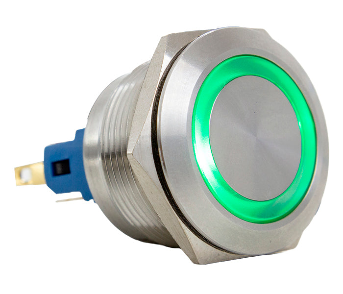 Vandal-proof Push Button Switch Illuminated