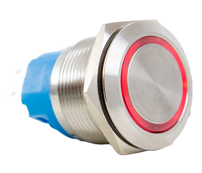 Vandal-proof Push Button Switch Illuminated