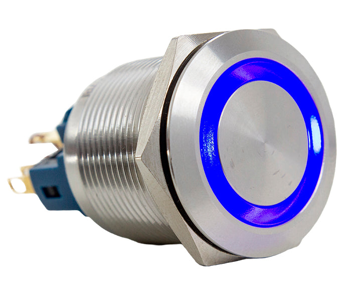 Vandal-proof Push Button Switch Illuminated
