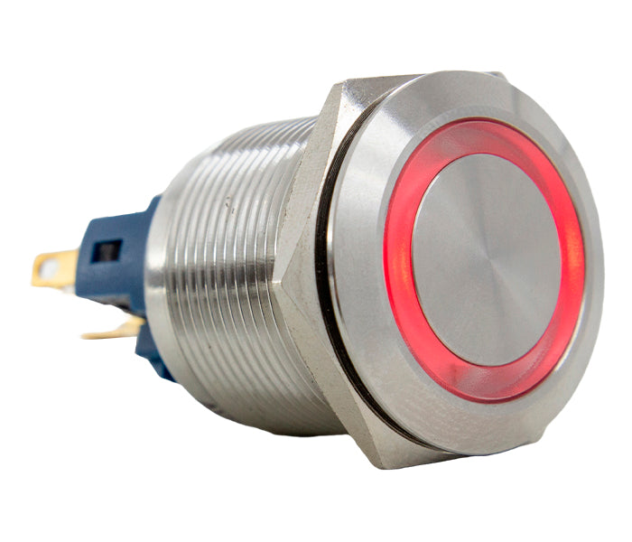 Vandal-proof Push Button Switch Illuminated