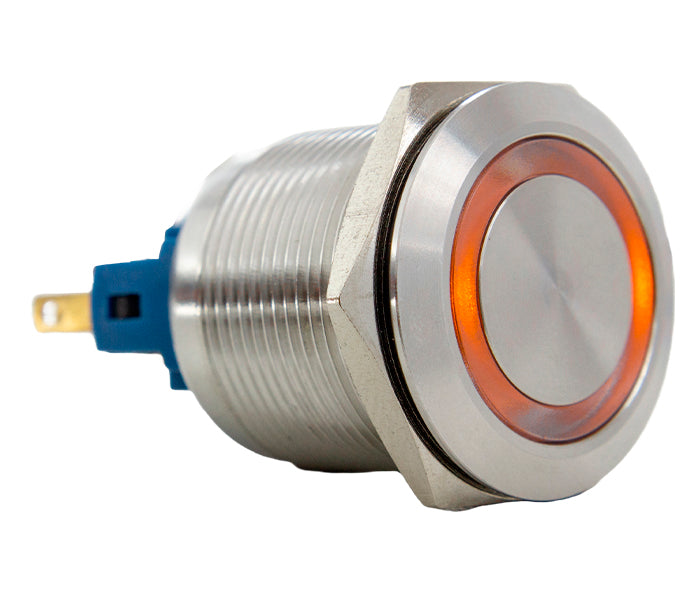 Vandal-proof Push Button Switch Illuminated