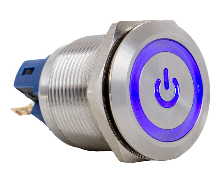 Anti-Vandal Illuminated Pushbutton with Legend