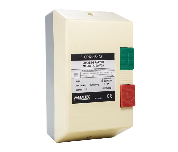 Chave de Partida CP Caixa Termoplástica