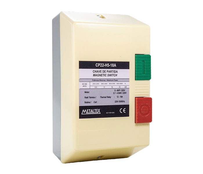 Chave de Partida CP Caixa Termoplástica