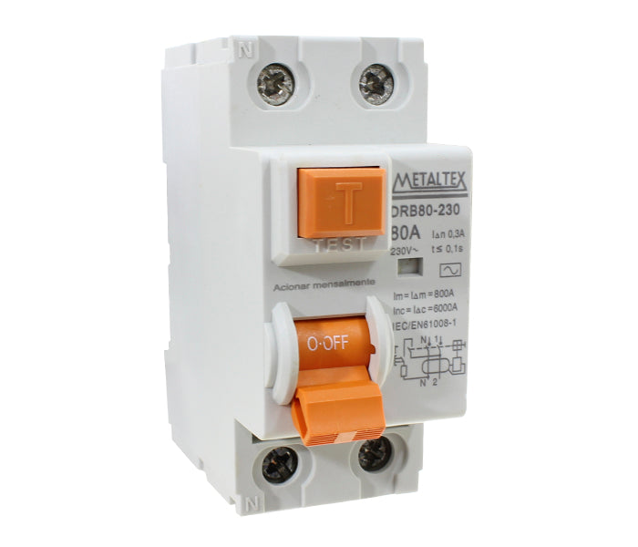 Interruptor diferencial DRB