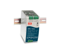 Fonte de Segurança DRC-180 Mean Well com Carregador de Bateria (Função UPS) Trilho DIN