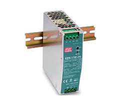 Fonte Chaveada EDR-150 Mean Well Trilho DIN