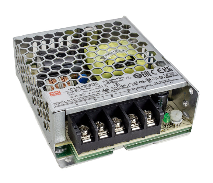 Mean Well LRS-50 Enclosed Power Supply