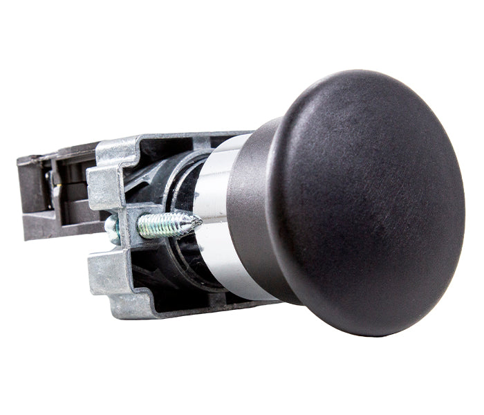 Mushroom Push Button M20 Metallic 22mm
