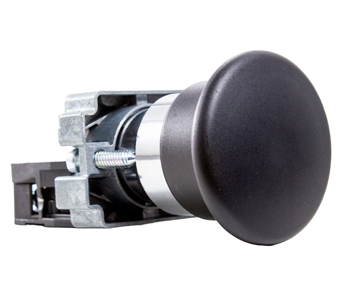 Mushroom Push Button M20 Metallic 22mm