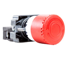 Botão de Emergência M20 Metálico 22mm