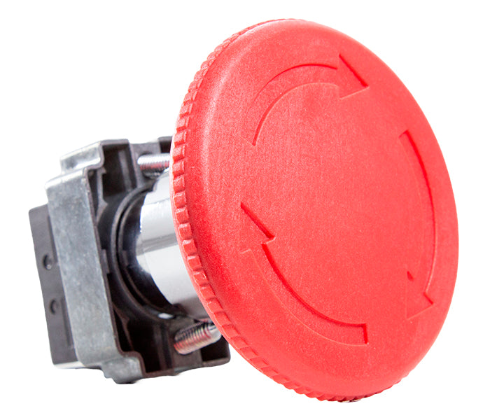 Botão de Emergência M20 Metálico 22mm