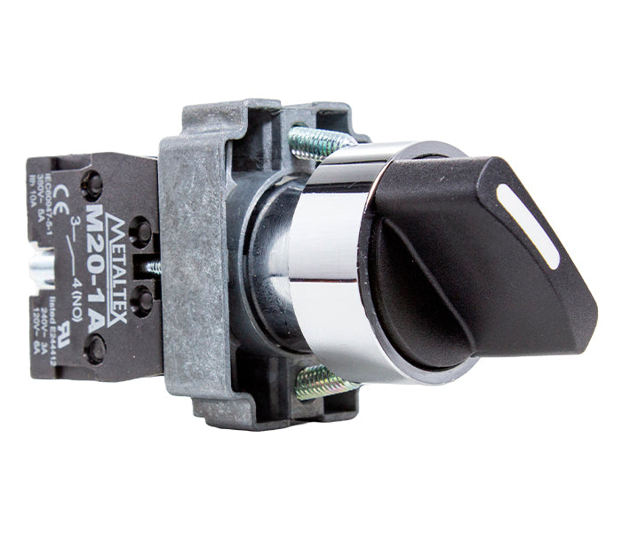 M20 Metal Selector Switch 22mm